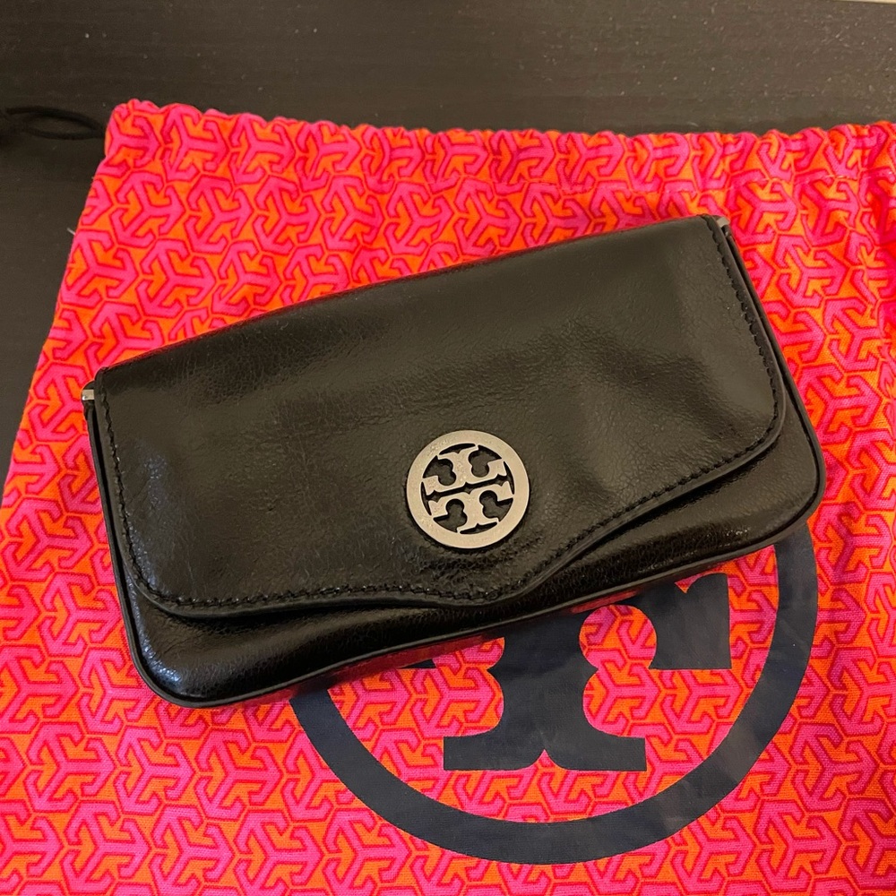 Tory Burch leather clutch & shoulder bag